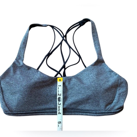 Lululemon Athletica, Free To Be Zen Bra, Gray & Black, Size 8 🏃‍♀️‍➡️ - Picture 7 of 9